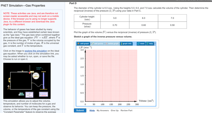 Phet simulation - gases intro answer key