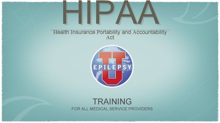 Hipaa and privacy act training challenge exam